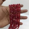 Roundelle Red Ab Crystal 6Mm Glass Beads - Pack of 2 Strings (Approx 150 Beads) - Image 2