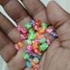 Acrylic Multi Colors Heart Shaped Alphabet Beads - Sold As 400 Pieces Per Pack - Image 2