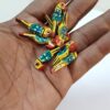 Yellow Green Wooden Parrots Beads Size 3.5 Cm - 25 Pieces - Image 3