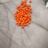 Preciosa Orange Seed Bead 8/0 (4.1Mm) - Pack Of 50 Grams - Image 2