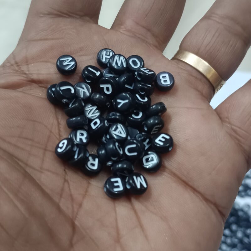 alphabet beads