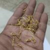 Earring Hooks/Fish Hooks, Combo of 6 Colors-Golden, Silver, Copper, Rhodium, Mehndi, Carbon Black - 600 Pcs (Each 100 Pcs) - Image 5