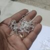 Silver Plated Earring Hooks Fish Hook Earring Parts 20X7 Mm- Pack Of 100 Pieces - Image 3