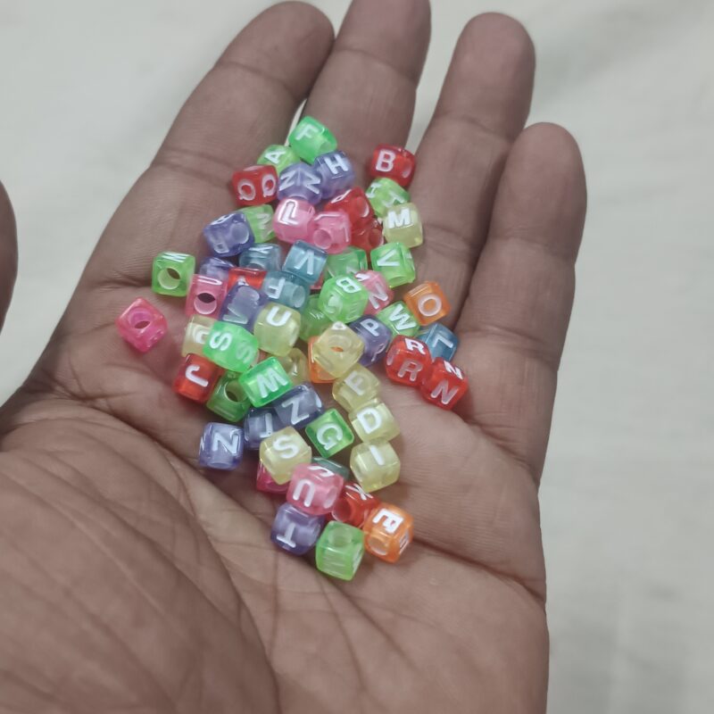 Alphabet beads