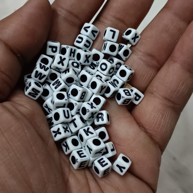 Alphabet beads