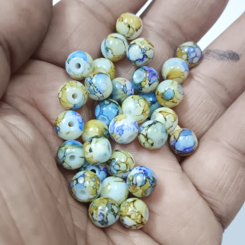 Round Glass Beads