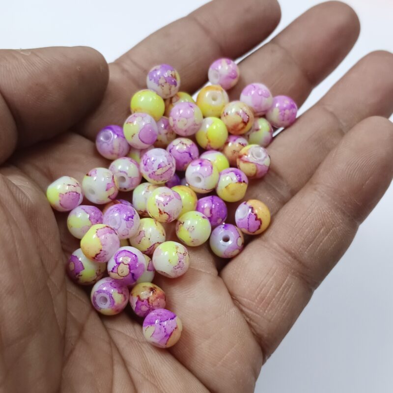 Round Glass Beads