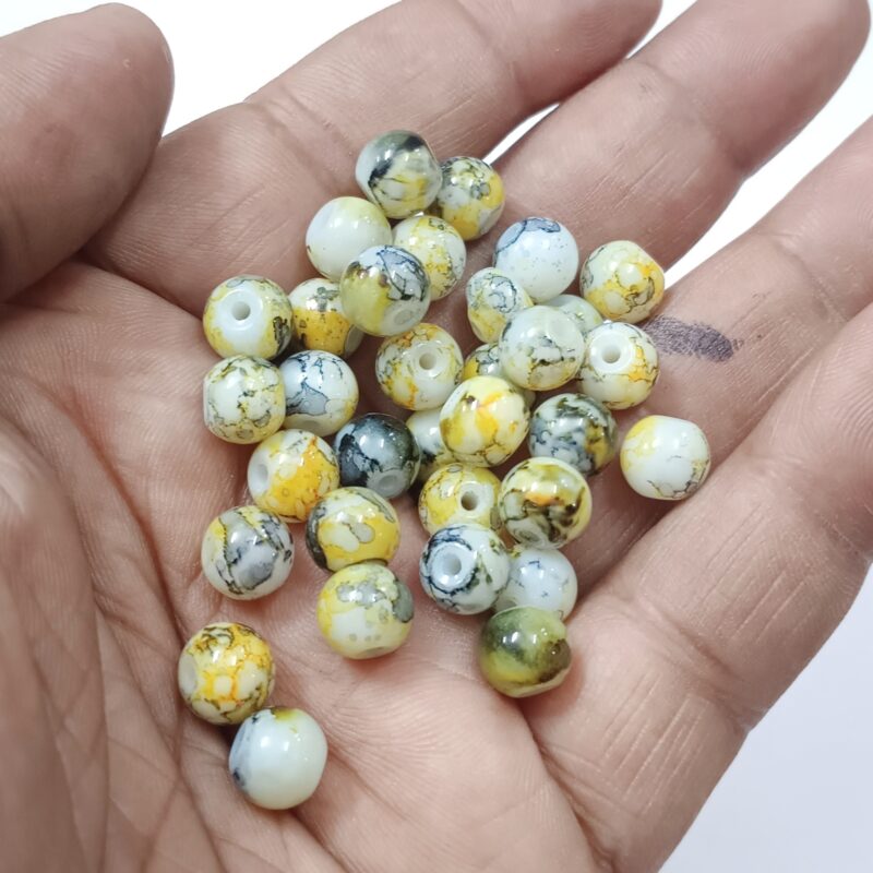 Round Glass Beads