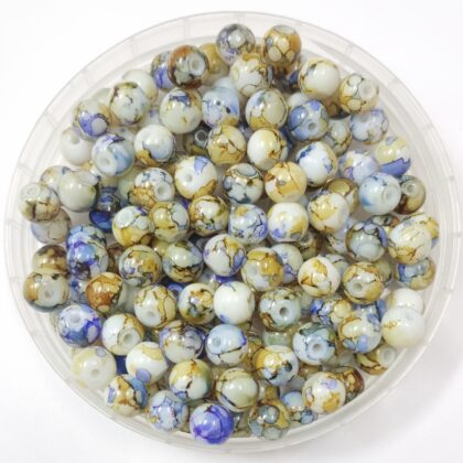 Round Glass Beads