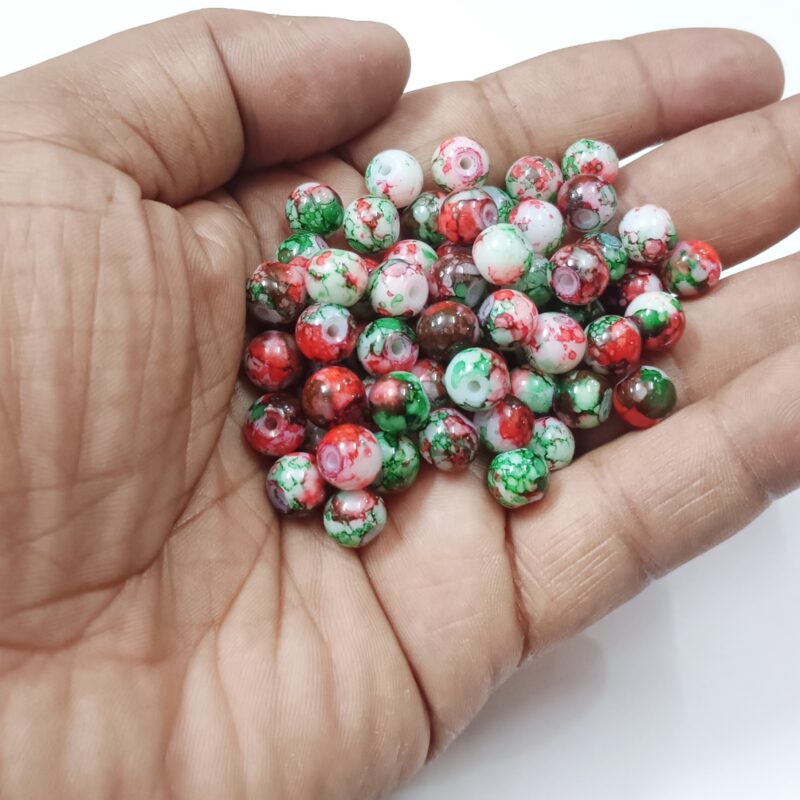 Round Glass beads