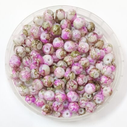 Round Glass Beads