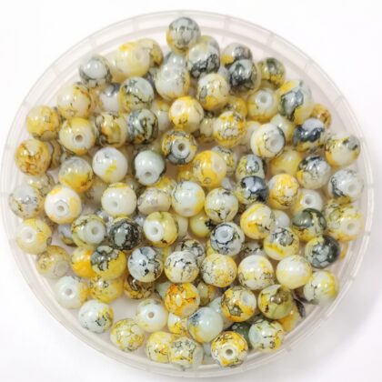 Round Glass Beads