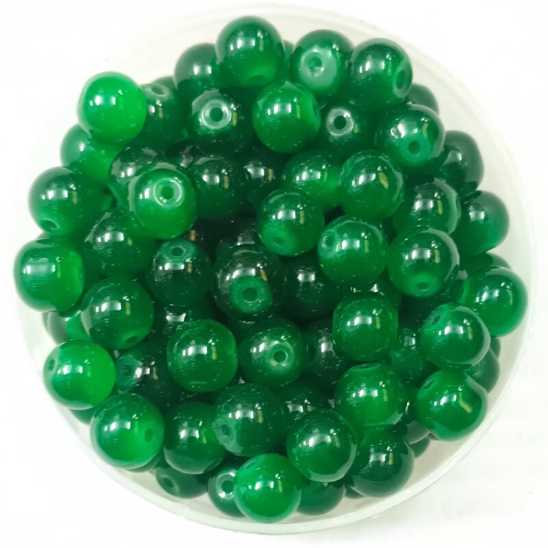 Round Glass Beads