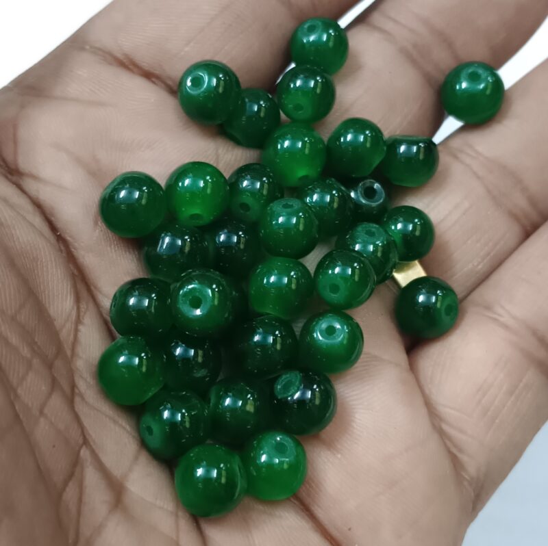 Round Glass Beads