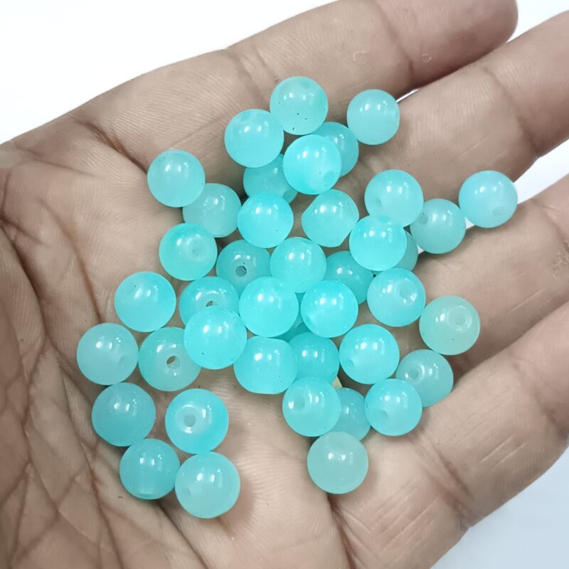 Round Glass Beads