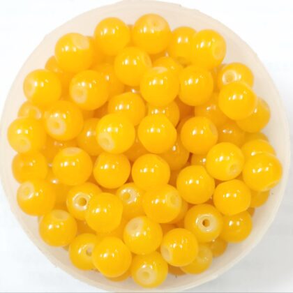 Round Glass Beads