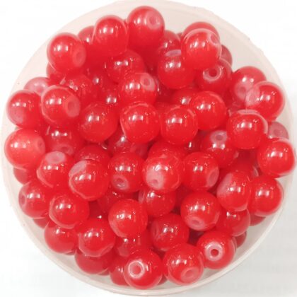 Round Glass Beads