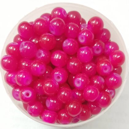 Round Glass Beads