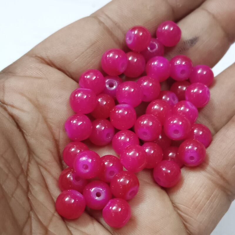 Round Glass Beads