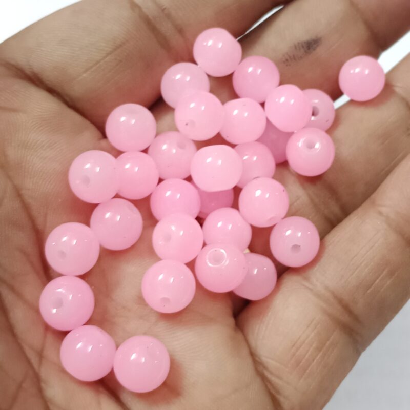 Round Glass Beads