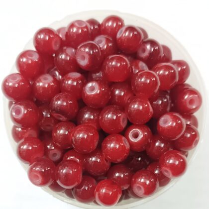 Round Glass Beads