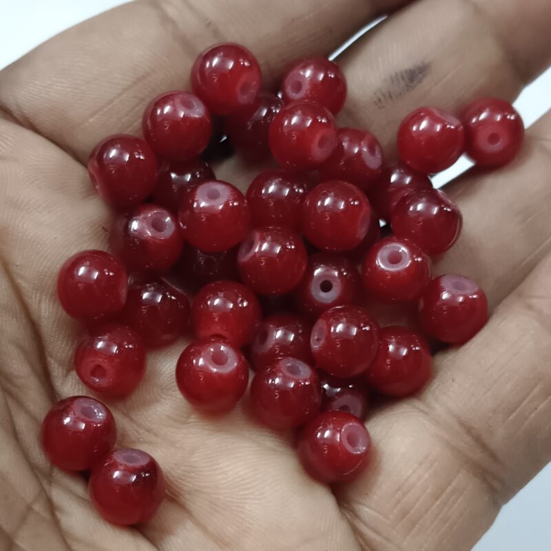 Round Glass Beads